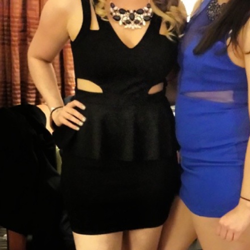 Sparkle & Fade Cut Out Dress